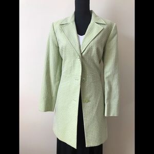 Light Green Jacket.